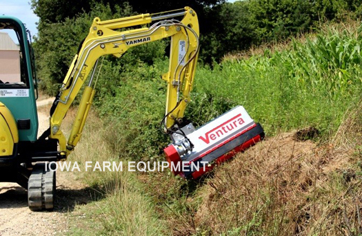 Mini Excavator Flail Mulcher